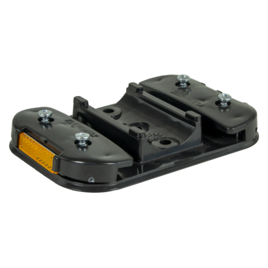 PODSTAVEK ZA TUNELSKI ODSEVNIK, črn