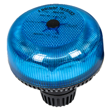 Vrtljiva svetilka LED modra 12/24V