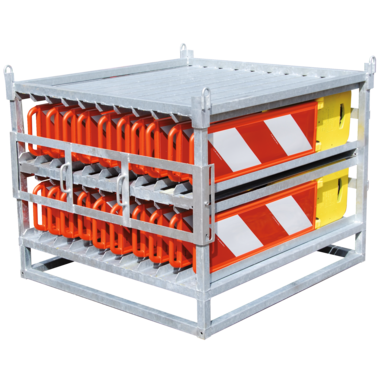 Transportni in skladiščni box za zložljive smerne deske