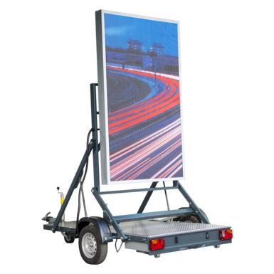 Prikolica za evente in dogodke – Dvig in vrtenje